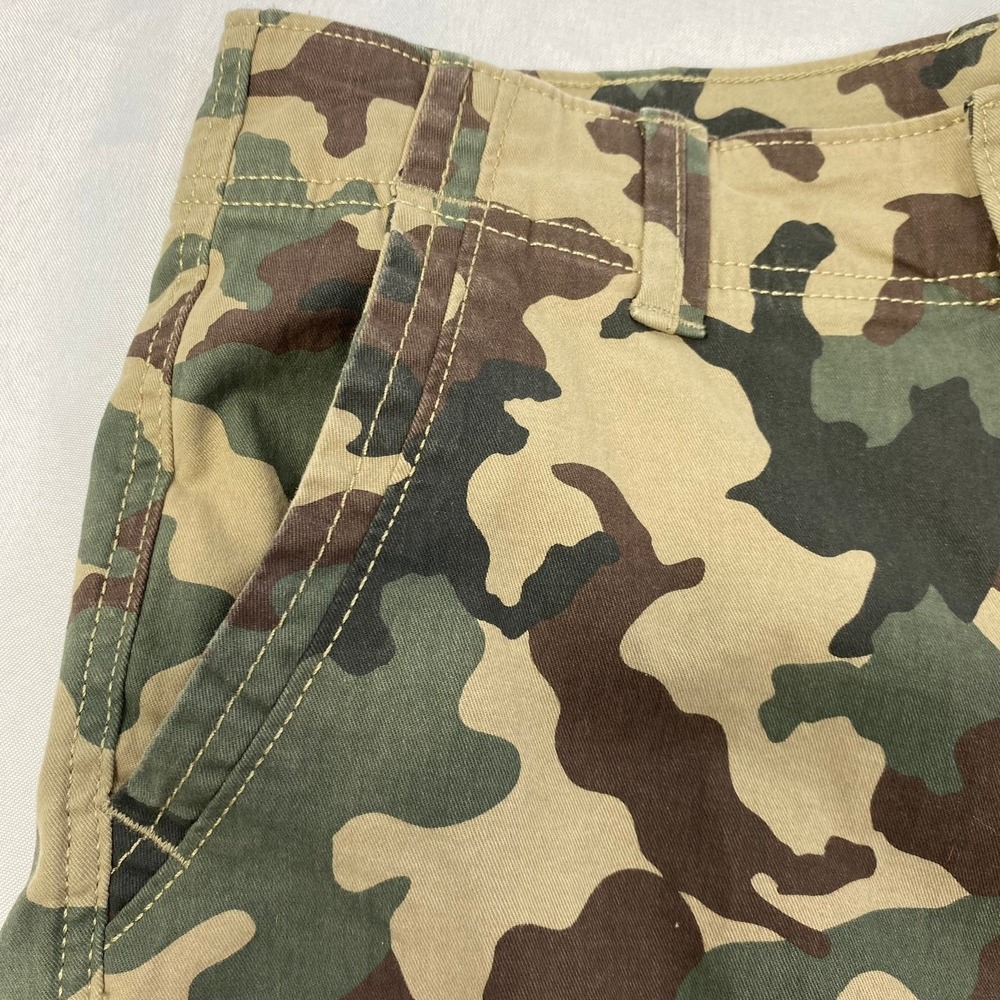 SONOMA Y2K Everyday Camo Cargo Shorts Men 29 Military Green Utility Combat NWT - Picture 11 of 11
